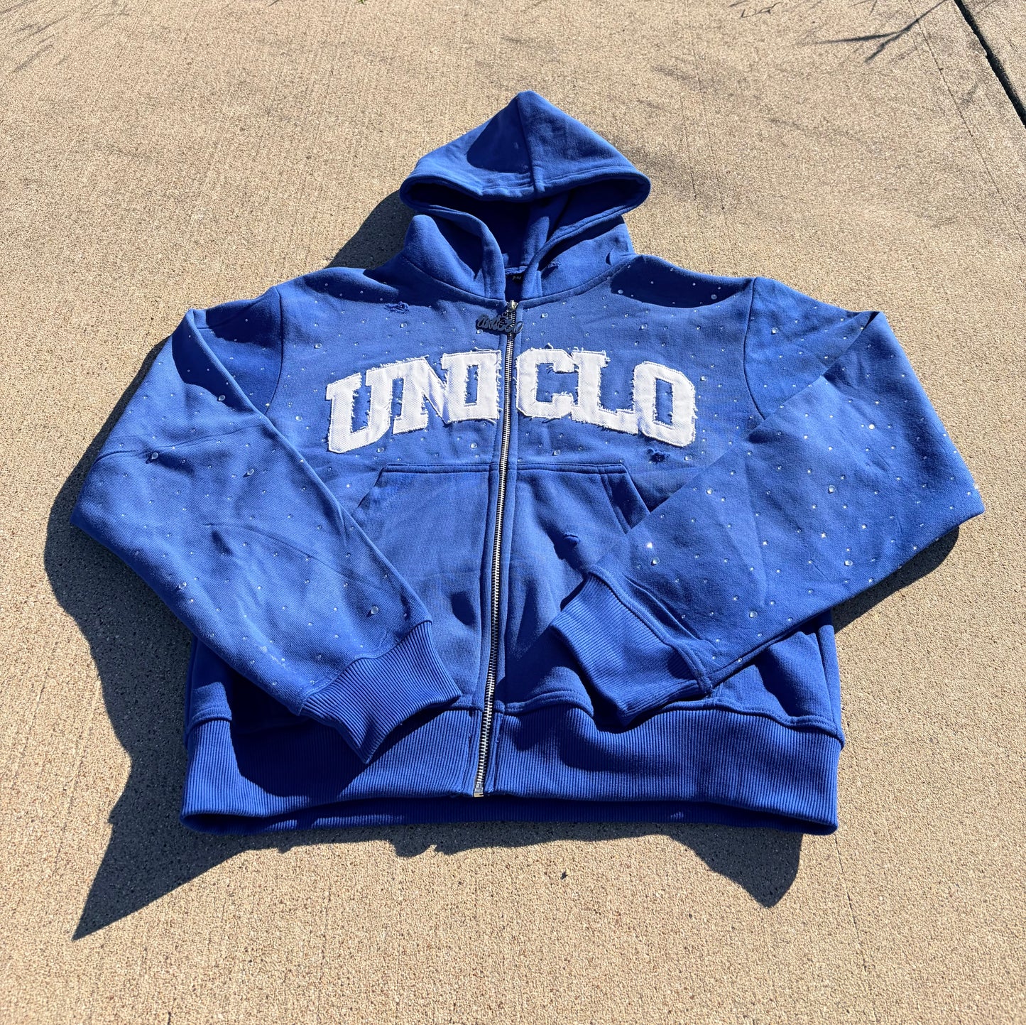 UNICLO CROP HOODIE