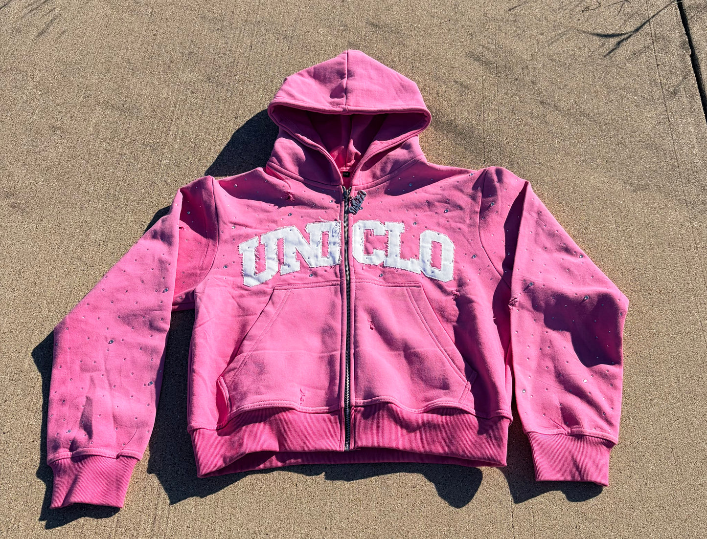 UNICLO CROP HOODIE