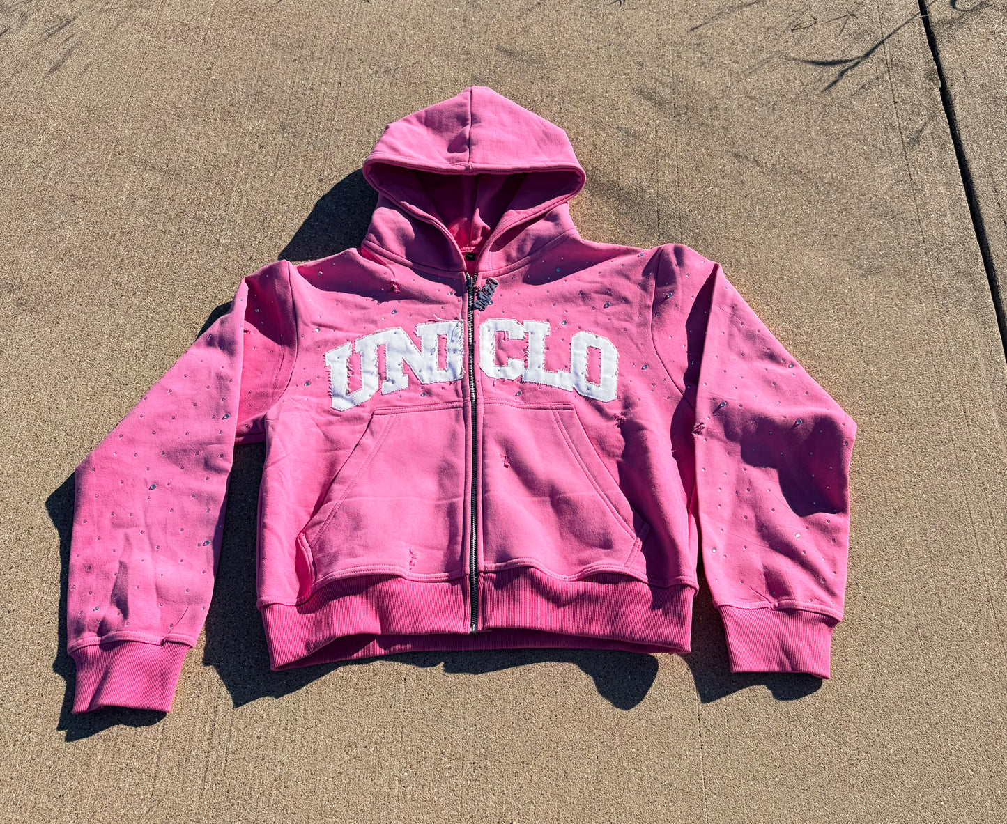 UNICLO CROP HOODIE