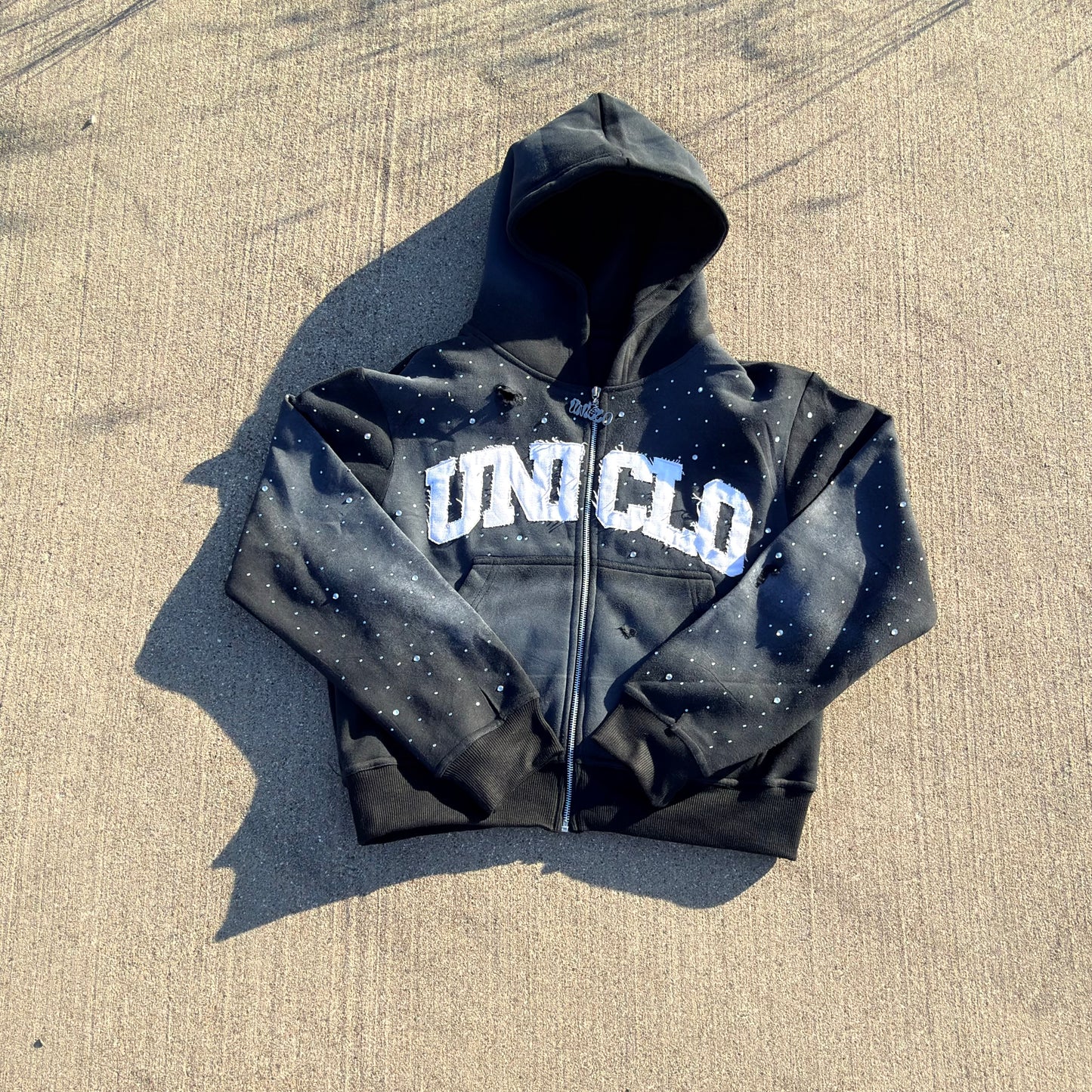 UNICLO CROP HOODIE