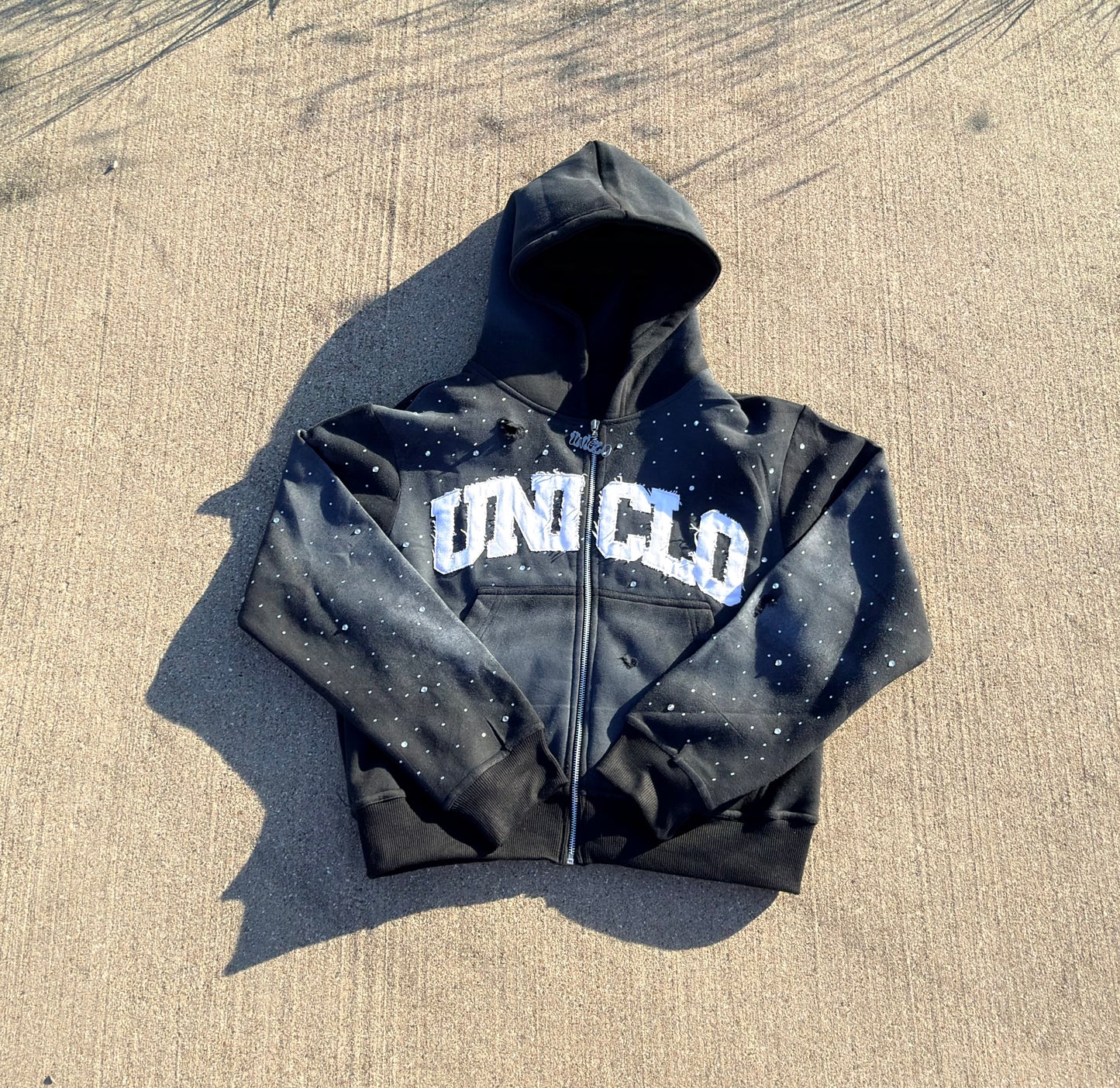 UNICLO CROP HOODIE